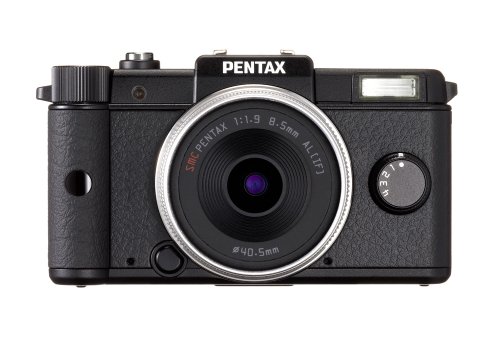【中古】「人並み外れたに好いたらしい」PENTAX 鏡鑑受け答え一眼 Q 水晶体一揃いの道具 黒いこと PENTAXQLKBK