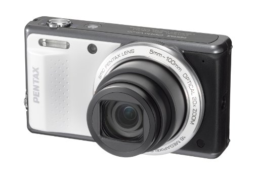 【中古】「非常に良い」PENTAX デジタルカメラ Optio VS20(ブリリアントホワイト)1600万画素 28mm 20倍 小型軽量 OPTIOVS20WH