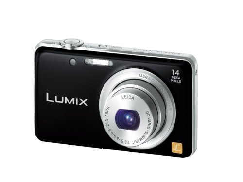 【中古】パナソニック デジタル写真機 ルミックス 黒いこと DMC-FH6-K