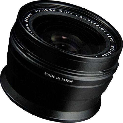 【中古】富士フイルム(FUJIFILM) ワイドコンバージョンレンズ X100専用 ブラック F WCL-X100B
