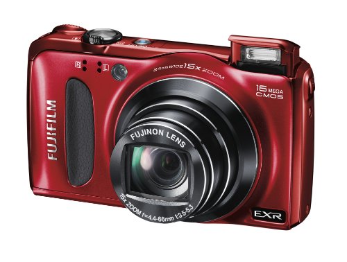【中古】富士フイルム Finepix F660EXR 16.0 MP CMOS 1080P HD デジタルカメラ(レッド) 160,661円