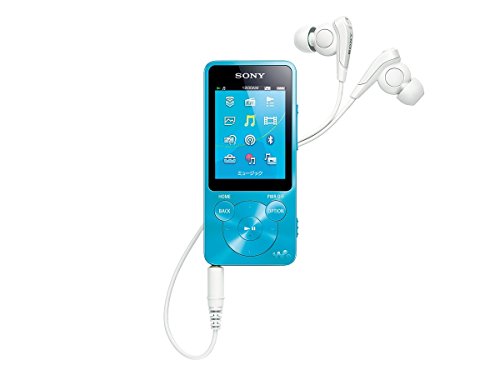 【中古】「人並み外れたに好いたらしい」ソニー SONY ウォークマン S続きもの NW-S13 : 4GB Bluetooth相応う イヤ電話機嘱する 2014年ひな型 青味 NW-S13 L