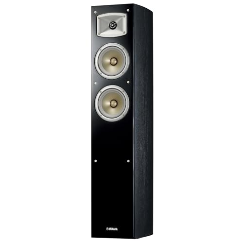 【中古】「非常に良い」ヤマハ フロアスタンディングスピーカー(1台) NS-F330(B) ブラック