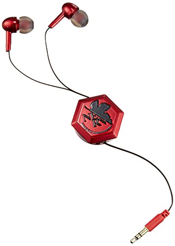 【中古】バンダイ ヱヴァンゲリヲン新劇場版 ダイカット リール式 ステレオイヤホン レッド EV-117RD