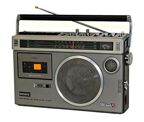 【中古】SONY ソニー CF-1980V CF-1980(5) 1980mark5 FM/SW/MWラジオカセットコーダー｜オマツリライフ別館