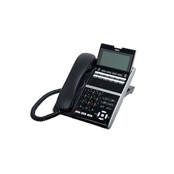 【中古】日本電気（NEC） Aspire UX 12名取り草IP多役立つこと電話（黒いこと） ITZ-12D-2D(BK)電話機