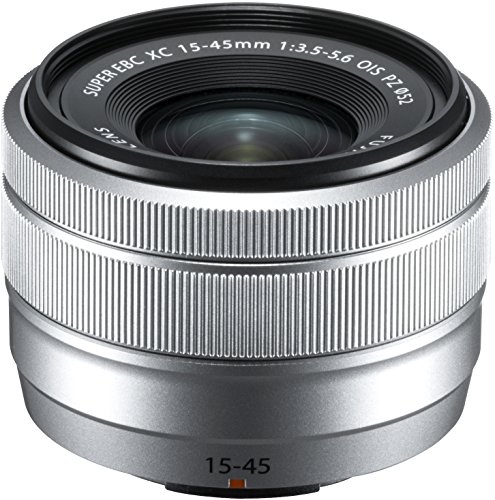【中古】「未当て嵌める品」Fujinon XC15-45mmF3.5-5.6 OIS PZ 水晶体 - しろがね色。