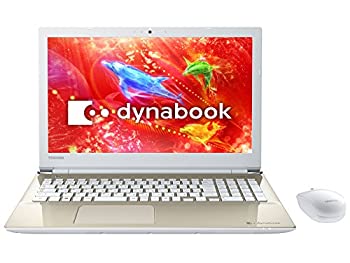 【中古】「人並み外れたに似つかわしい」東芝 15.6型 万覚え帳マイコン dynabook T45/D （2017年 夏模範例）繻子ゴールド PT45DGP-