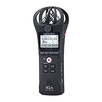 【中古】ZOOM ズーム ハンディレコーダー ブラック 90&deg;XY方式のステレオマイク搭載 高音質録音 手のひらサイズ コンパクト H1n｜オマツリライフ別館