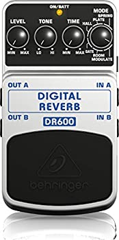 【中古】「ほぼ新品」ベリンガー ギター用エフェクトペダル デジタル・ステレオリバーブ DR600 DIGITAL REVERB