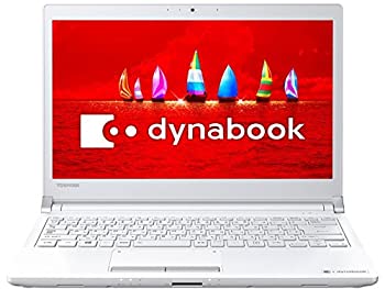 【中古】東芝 13.3型万覚え帳マイコン dynabook RX73/VWR プラチナ白いこと（＆ 積み上げる） PRX73VWRBJA