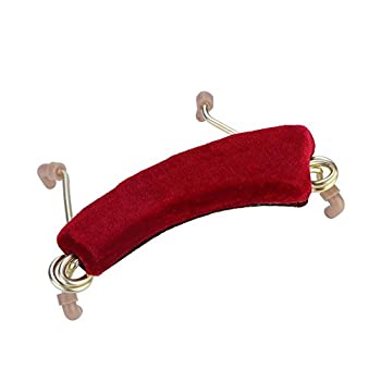 【中古】ショルダーレスト アルミ合金製 耐久性高い 幅は調節可能 3/4 4/4 バイオリンに適用 Adjustable Shoulder Rest for 3/4 4/4 Fiddle Violin