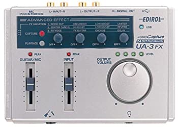 【中古】（非常に良い）エディロール UA-3FX USBオーディオ・キャプチャー 24ビット ハイクオリティー