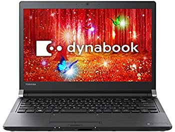 【中古】「人並み外れたに似つかわしい」東芝 13.3型 万覚え帳マイコンdynabook RX73/CBR グラファイトブラック PRX73CBRBJA