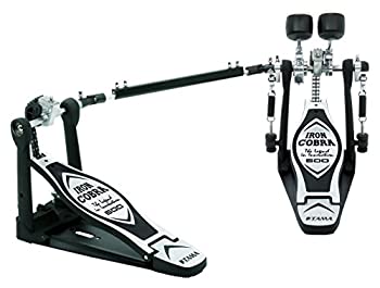 【中古】「未使用品」TAMA タマ ドラムフットペダル IRON COBRA アイアンコブラ デュオ・グライド ツイン・ペダル HP600DTW
