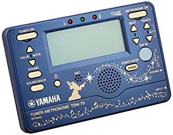 【中古】「非常に良い」YAMAHA チューナーメトロノーム （ファンタジア）　TDM-75DF