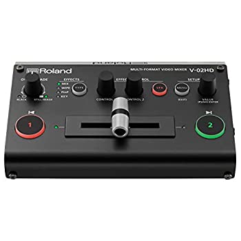 【中古】「ほぼ新品」ROLAND V-02HD スケーラー内蔵 2CH ビデオスイッチャー