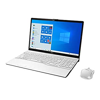 【中古】「非常に良い」FUJITSU FMVA53D3W LIFEBOOK AH53/D3 プレミアムホワイト｜オマツリライフ別館