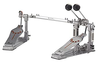 【中古】「ほぼ新品」Pearl Demonatorシリーズ ドラムペダル ツインペダル・コンプリートセット P-932
