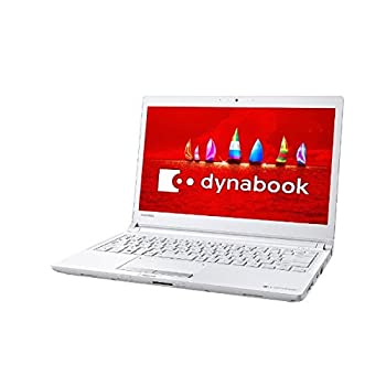 【中古】「非常に良い」東芝 13.3型ノートパソコン dynabook RX73/FWQ　プラチナホワイトdynabook 2018年 春モデル（Core i3/メモリ4GB/HDD1TB/ H＆B） PRX73FWQS｜オマツリライフ別館