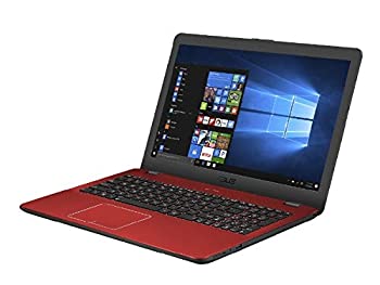 【中古】「非常に良い」エイスース 15.6型 ノートパソコン ASUS VivoBook 15 X542UA レッド X542UA-8130R