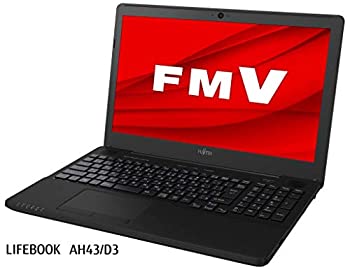 【中古】FUJITSU FMVA43D3BP LIFEBOOK AH43/D3 シャイニーブラック|オマツリライフ別館