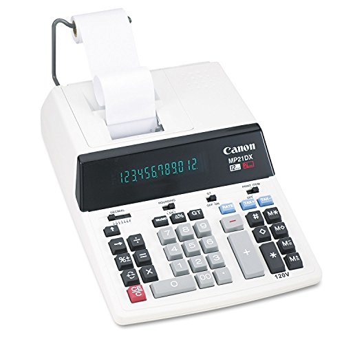 【中古】「未当てはめる品」Canon MP21DX Mp21dx Two-color Printing Calculator 12-digit Fluorescent Black/red by Canon [並行輸入品]