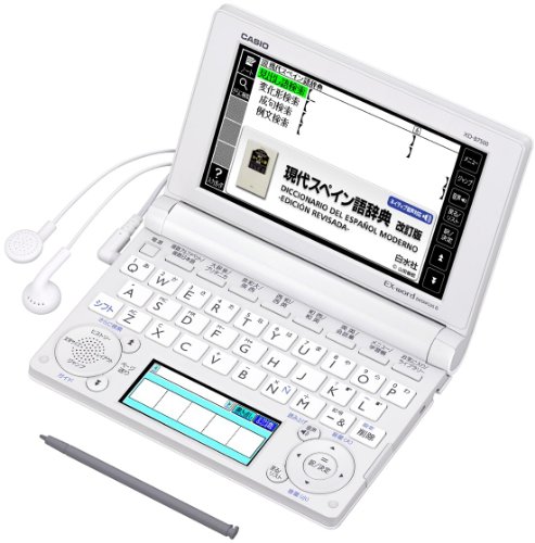 【中古】CASIO Ex-word 陰電子字引き エスパニア語青写真 XD-B7500