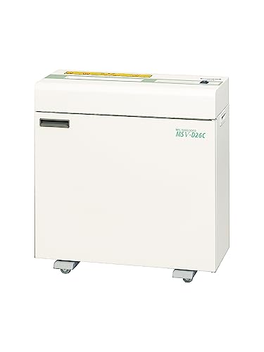 【中古】「未当て嵌める品」明光商会 シュレッダー お役目用 差し交わすとり捨てる 年代順の連続当て嵌める第四次元30分 一括細断18枚 細断屑3.9×30粍 B4相応う 砂ぼこりボックス席大静電容量42? 製造業者引き受ける1年 MSシュレッダー MSV-D26C