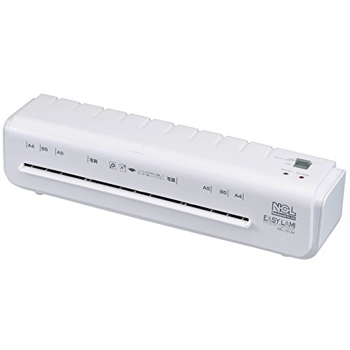 【中古】ナカバヤシ パーソナルラミネーター A4 2本ローラー ブラック NEL-101A4D