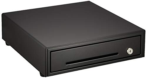 【中古】「未当て嵌める品」ビジコム 3年引き受ける 国産 手動式 キャッシュドロア W330×D340×H101 小型 S 紙幣3種 鋳貨6種 黒 BC-DW330HP-B