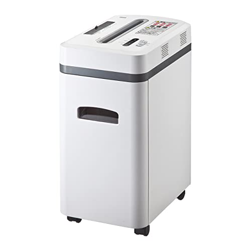 【中古】「未当て嵌める品」サンワサプライ 調査報告\u0026CDシュレッダー PSD-AA6212 白いこと