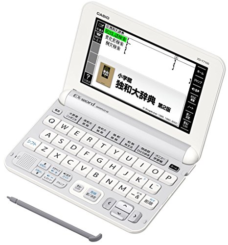 【中古】「人並み外れたに好いたらしい」カシオ 陰電子字引き エクスワード ＦＲＧ語青写真 XD-Y7100 コンテンツ100