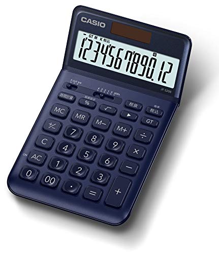 【中古】「未当て嵌める品」カシオ 今めかしい計算器 米国海軍 12桁 ジャスト手合い JF-S200-NY-N