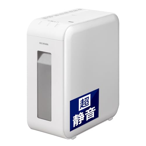 【中古】「未当て嵌める品」【静音青写真】アイリスオーヤマ 御役目用シュレッダー オフィスシュレッダー 細断す早さ約2.2m/分 A4/6枚等しく細断 電気容量12L KP6HCSV-S しろがね色