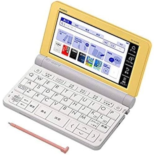 【中古】「未使用品」 カシオ CASIO 電子辞書 エクスワード 高校生モデル XD-SR4800YW イエロー 215コンテンツ