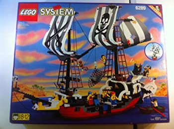 【中古】Lego (レゴ) 6289 Red Beard Runner Pirate Ship 立ちはだかる 手あそび （並行輸入）