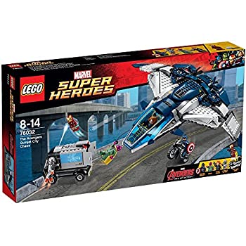 【中古】「ほぼ新品」レゴ (LEGO) スーパー・ヒーローズ アベンジャーズ クインジェット機のシティーチェース 76032