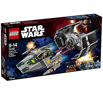 【中古】「未当て嵌める品」レゴ (LEGO) スター・ウォーズ ダース・ベイダーのTIEアドバンスト vs Aウィング・スターファイター 75150