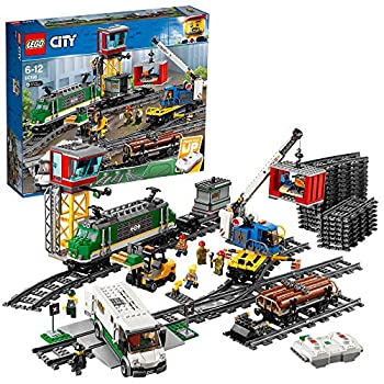 【中古】レゴ(LEGO)シティ 積貨委託貨物鉄道車両 60198 手あそび 市街電車