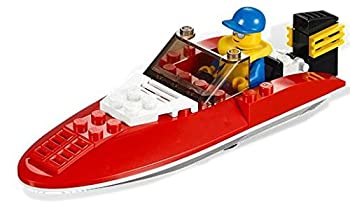 【中古】「人並み外れたに似つかわしい」レゴ (LEGO) シティ 素早さ小船 4641