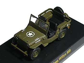 【中古】「ほぼ新品」京商 1/64 USAスポーツカー ミニカーコレクション2 ジープ ウイリス・MB 深緑 1942−1945|オマツリライフ別館