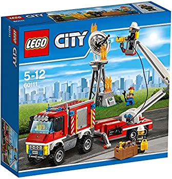 【中古】「未当て嵌める品」レゴ (LEGO) シティ 曲がり目はしご車 60111