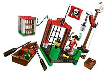 【中古】「人並み外れたに似つかわしい」レゴ (LEGO) パイレーツジュニア 海ぞくたちの波戸場 7073