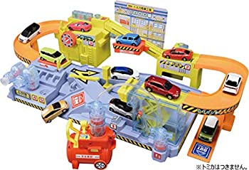 【中古】「ほぼ新品」トミカ トミカタウン 空気の状態はスゴイぞ! キミが確保士 DXトミカ 確保工業プラント
