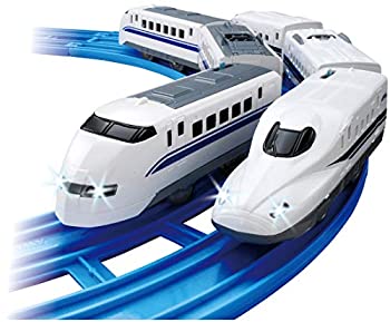 楽天市場】【中古】美品 プラレール N700系 R編成 レインボー