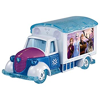 【中古】「ほぼ新品」トミカ ディズニーモータース グッディキャリー アナと雪の統治女王2