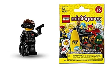 【中古】「ほぼ新品」レゴ ミニ図形 つづき物16 秘密捜査員 Spy 【71013-14】 ブロック-おもちゃ