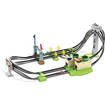 【中古】「ほぼ新品」ホットウィール HW マリオ手押し車 電気回路 点火装置 貨物自動車仕掛ける GHK15