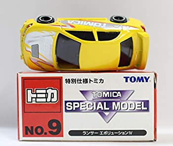 【中古】「ほぼ新品」トミカ 特別青写真 NO.9 ランサーエボリューション 人並み外れた遣りかた